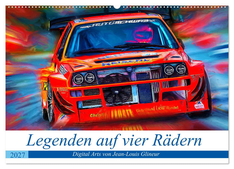Legenden auf vier Rädern (CALVENDO Wandkalender 2027)
