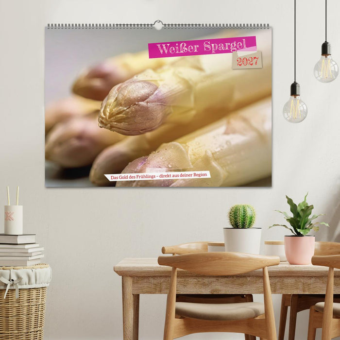 Weißer Spargel (CALVENDO Wandkalender 2027)
