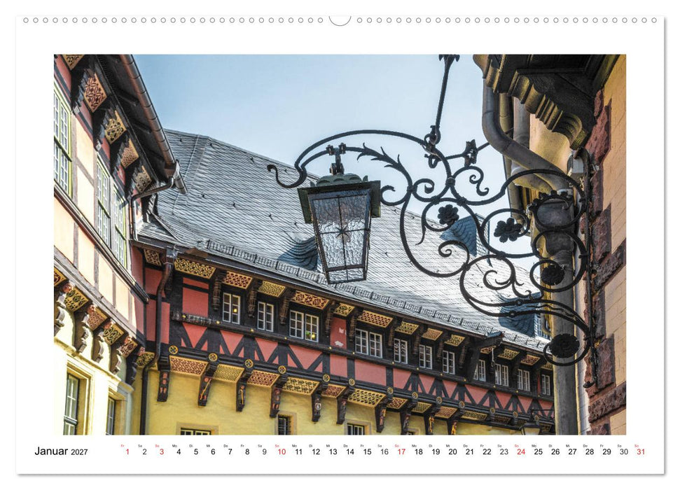 Wernigerode - Die Fachwerkstadt im Harz (CALVENDO Premium Wandkalender 2027)