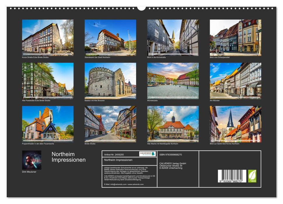 Northeim Impressionen (CALVENDO Premium Wandkalender 2027)