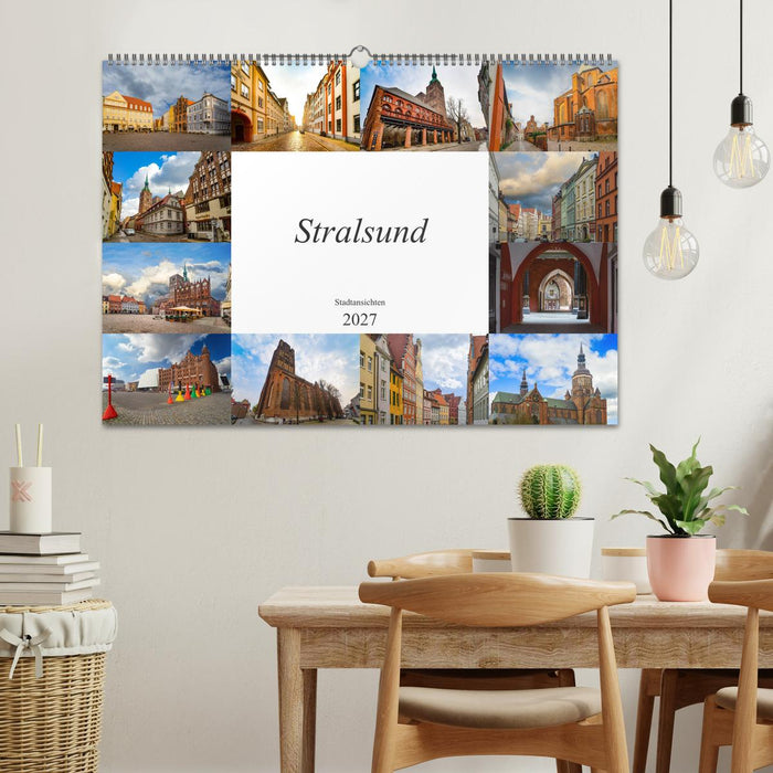 Stralsund Stadtansichten (CALVENDO Wandkalender 2027)