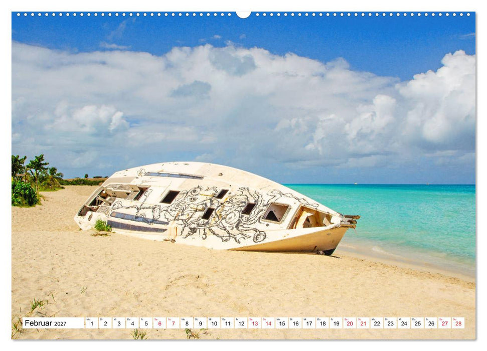 Karibische Momente - Eine Reise ins tropische Paradies (CALVENDO Wandkalender 2027)