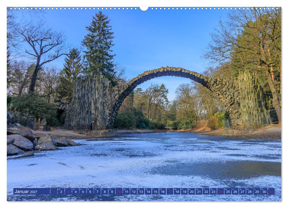 Parkgemeinde Kromlau (CALVENDO Premium Wandkalender 2027)