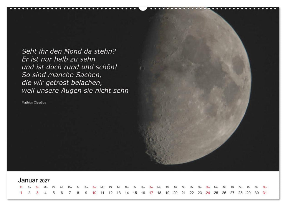Lebensweisheiten 2027 (CALVENDO Premium Wandkalender 2027)