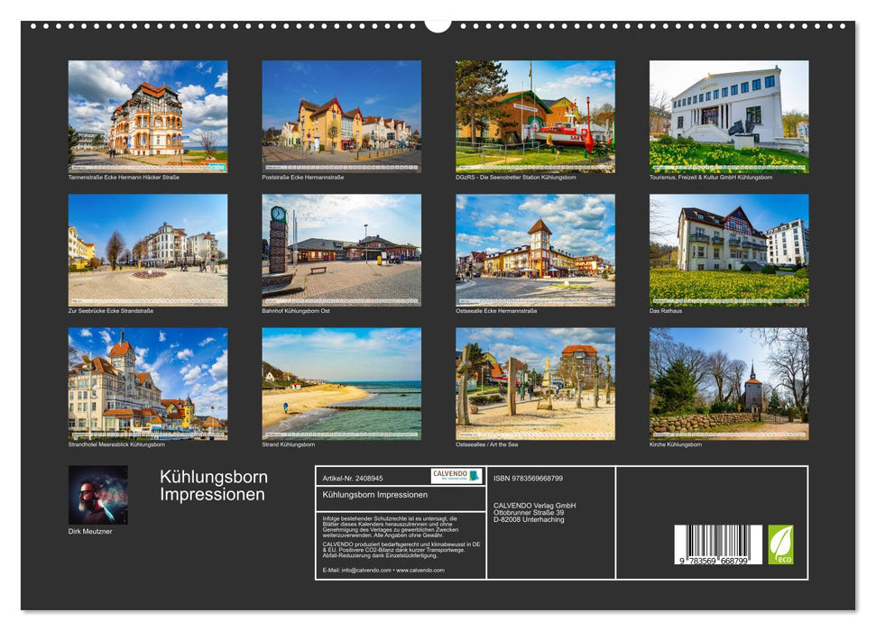 Kühlungsborn Impressionen (CALVENDO Premium Wandkalender 2027)