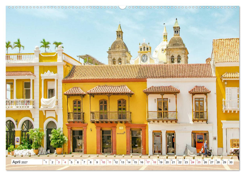 Cartagena - Stadt an der Karibikküste Kolumbiens (CALVENDO Wandkalender 2027)