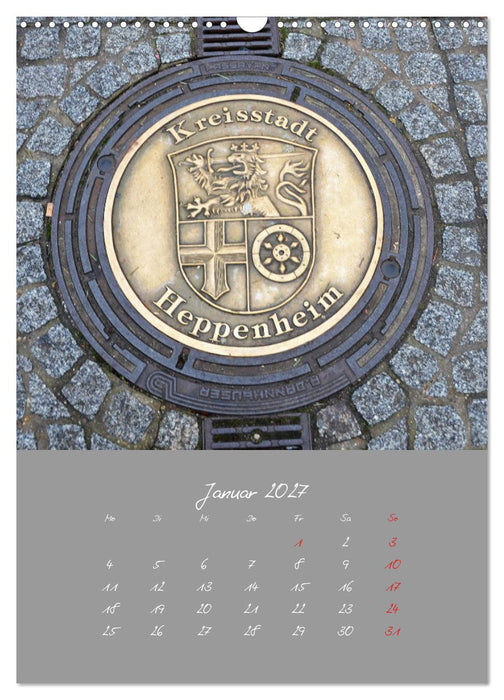 Faszination Kanaldeckel (CALVENDO Wandkalender 2027)