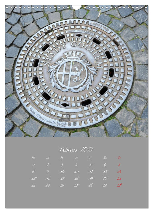 Faszination Kanaldeckel (CALVENDO Wandkalender 2027)