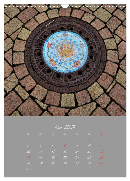 Faszination Kanaldeckel (CALVENDO Wandkalender 2027)