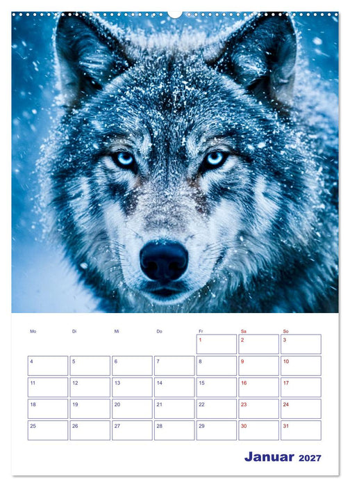 Magie in Blau (CALVENDO Premium Wandkalender 2027)