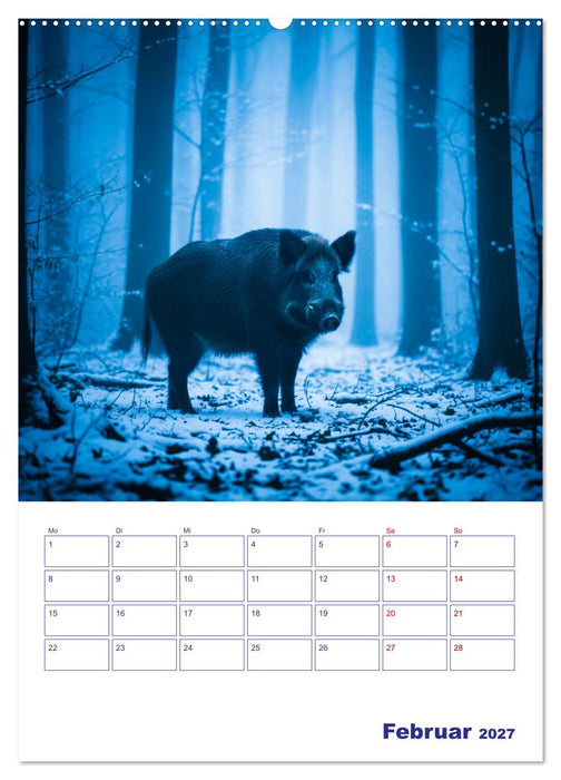 Magie in Blau (CALVENDO Premium Wandkalender 2027)