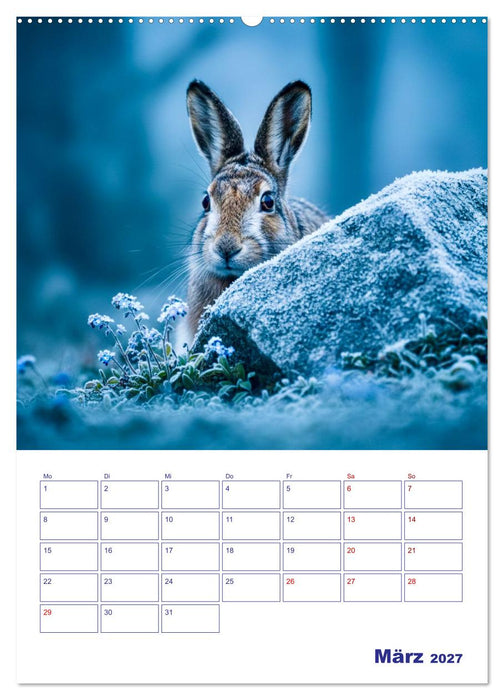 Magie in Blau (CALVENDO Premium Wandkalender 2027)