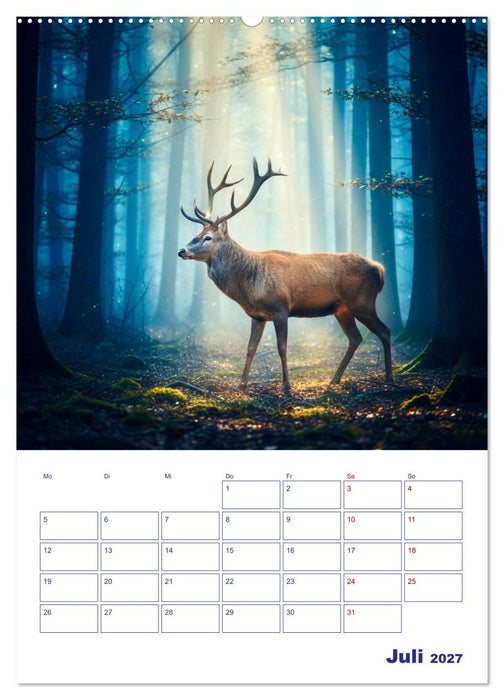 Magie in Blau (CALVENDO Premium Wandkalender 2027)