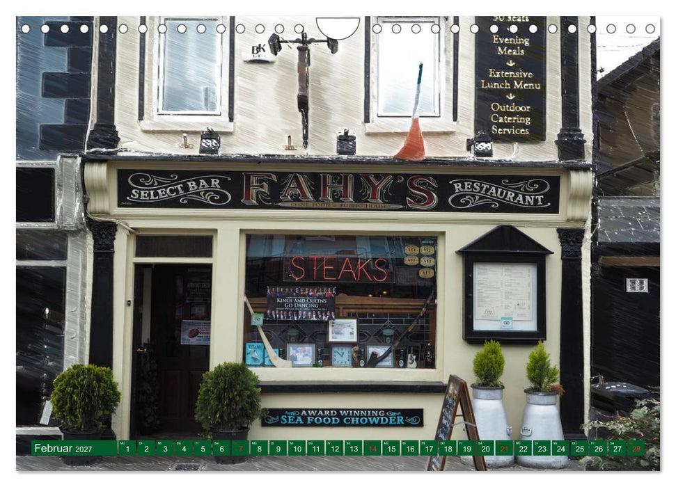 Irish Pubfronts - Irlands urige Kneipen (CALVENDO Wandkalender 2027)