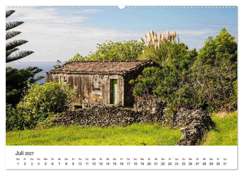 Azoren - Inseln im Atlantik (CALVENDO Premium Wandkalender 2027)