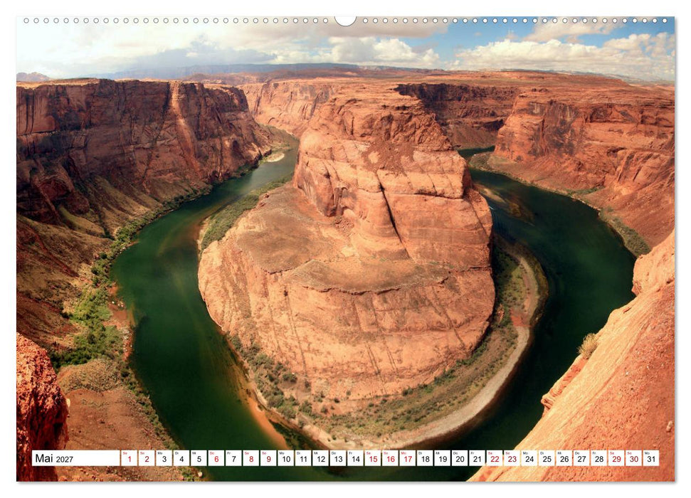 Glanzlichter der USA (CALVENDO Premium Wandkalender 2027)