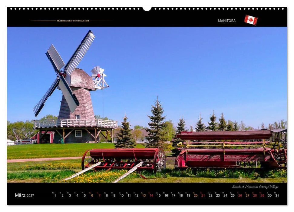 Kanada - eine Reise durch Kanadas einzigartige Provinzen und Territorien (CALVENDO Wandkalender 2027)