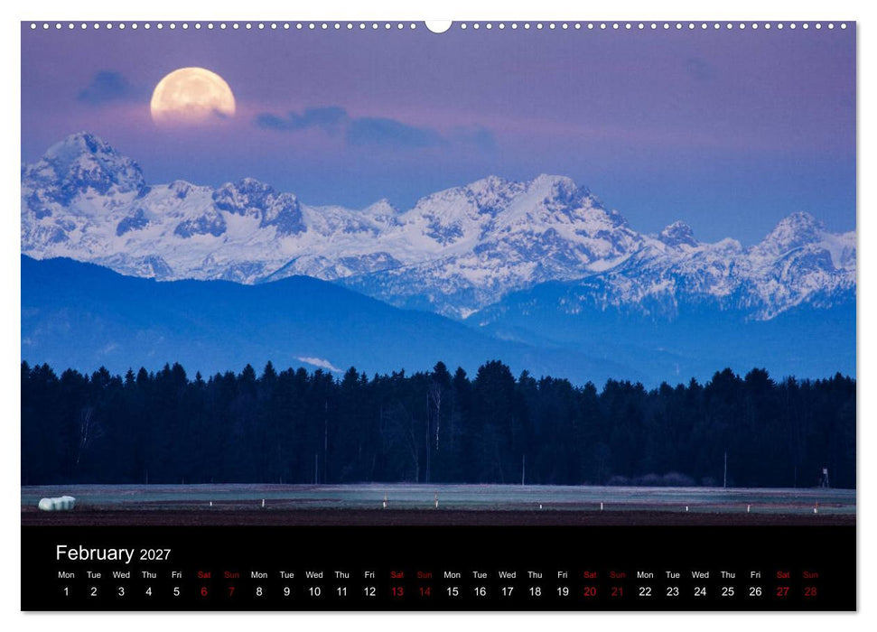 Mountains of Slovenia (CALVENDO Premium-Calendar 2027)