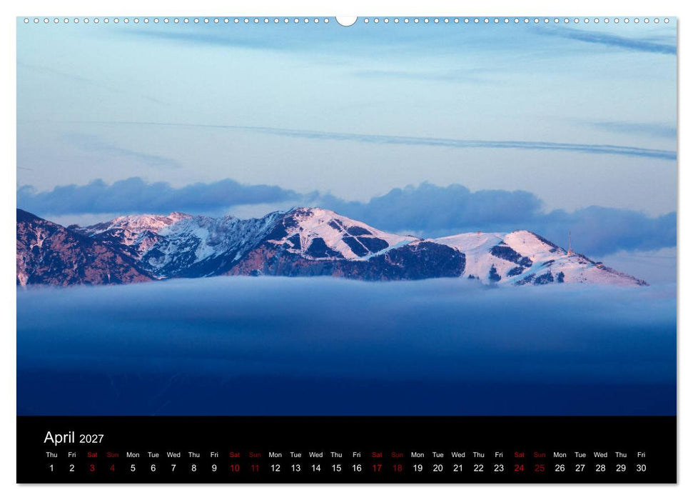 Mountains of Slovenia (CALVENDO Premium-Calendar 2027)