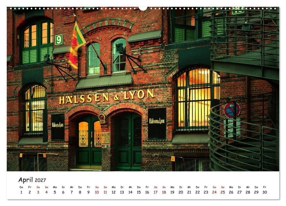 Hamburg schläft nie (CALVENDO Premium Wandkalender 2027)