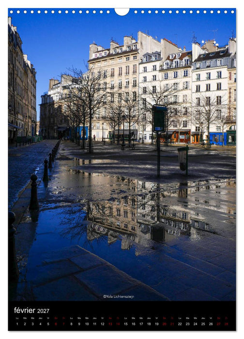 Paris, ce supplément d'âme (CALVENDO Calendrier mensuel 2027)
