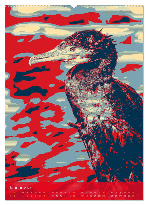Phantastische Welt der Tiere (CALVENDO Premium Wandkalender 2027)