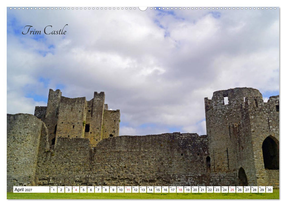 Irland - Abteien und Burgen (CALVENDO Wandkalender 2027)