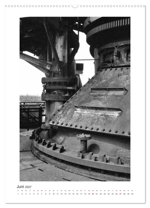Stille Orte - Industriekultur (CALVENDO Wandkalender 2027)