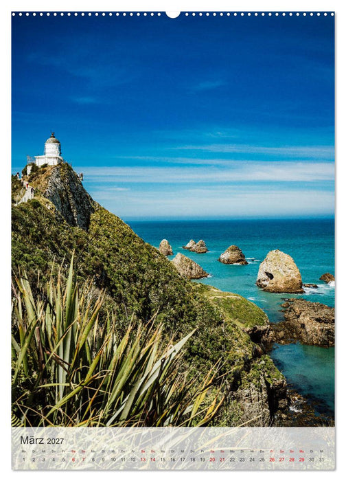 Neuseeland entdecken (CALVENDO Premium Wandkalender 2027)
