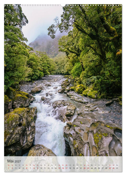 Neuseeland entdecken (CALVENDO Premium Wandkalender 2027)