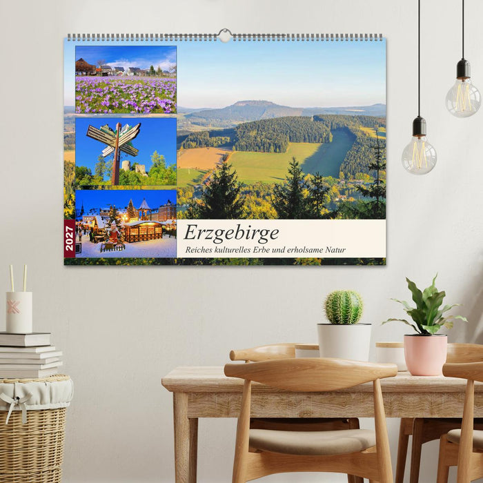 Erzgebirge - Reiches kulturelles Erbe und erholsame Natur (CALVENDO Wandkalender 2027)