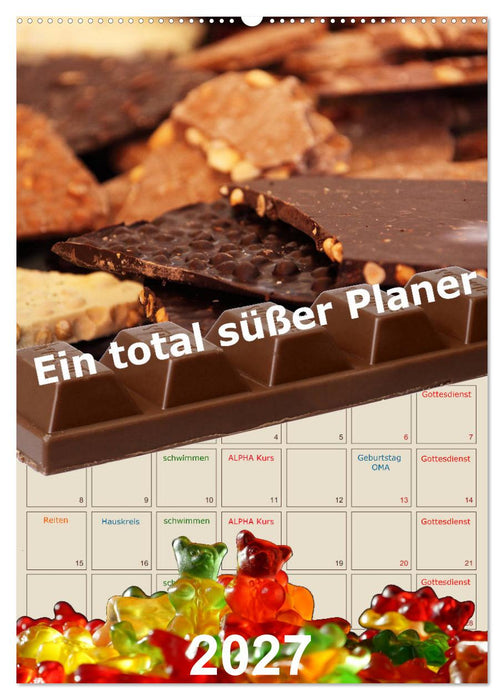 Ein total süßer Planer (CALVENDO Wandkalender 2027)