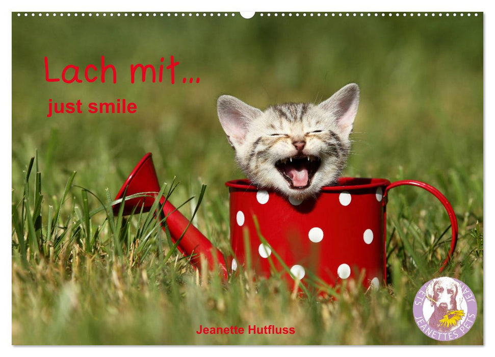 lach mit...just smile (CALVENDO Wandkalender 2027)