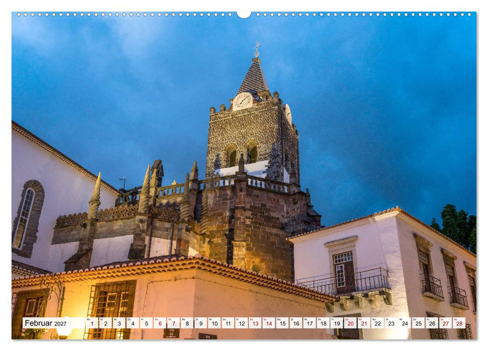 Madeira - Funchal (CALVENDO Premium Wandkalender 2027)