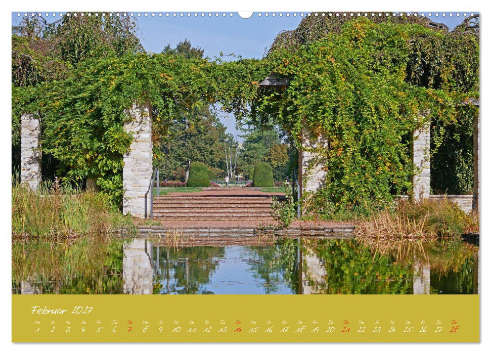 Düsseldorfer Nordpark (CALVENDO Premium Wandkalender 2027)