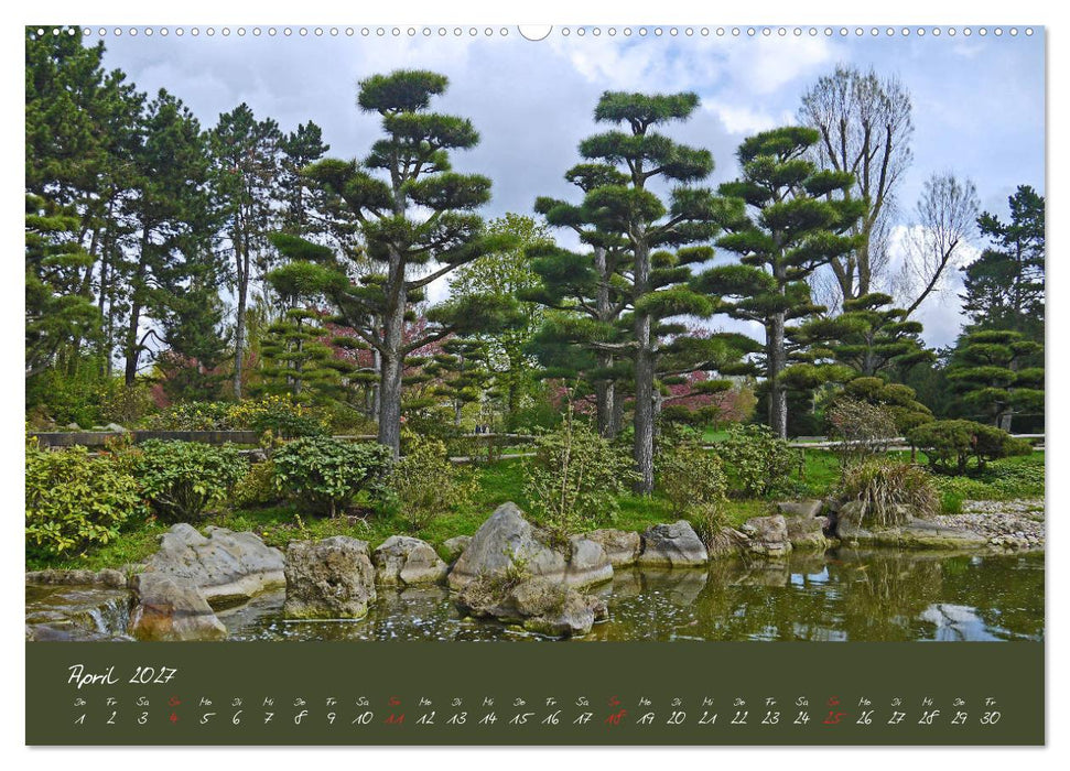 Düsseldorfer Nordpark (CALVENDO Premium Wandkalender 2027)