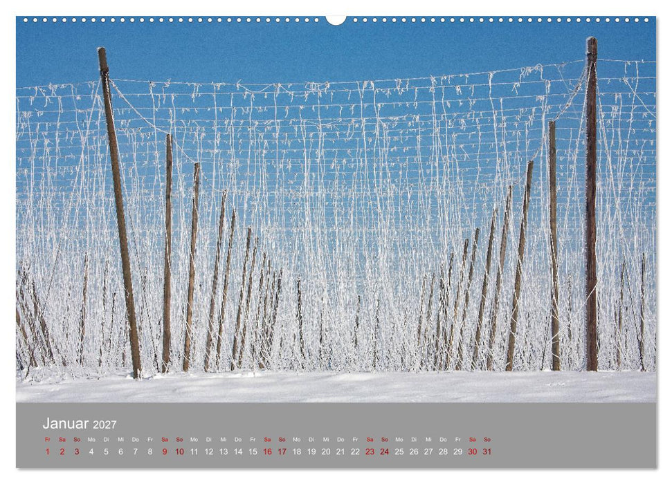 Hallertau (CALVENDO Premium Wandkalender 2027)