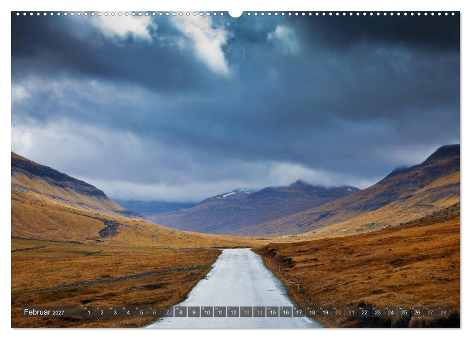 Färöer Inseln - Raue Landschaften im Atlantik (CALVENDO Premium Wandkalender 2027)