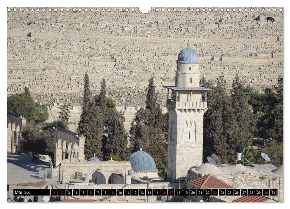 Jerusalem, die heilige Stadt (CALVENDO Wandkalender 2027)