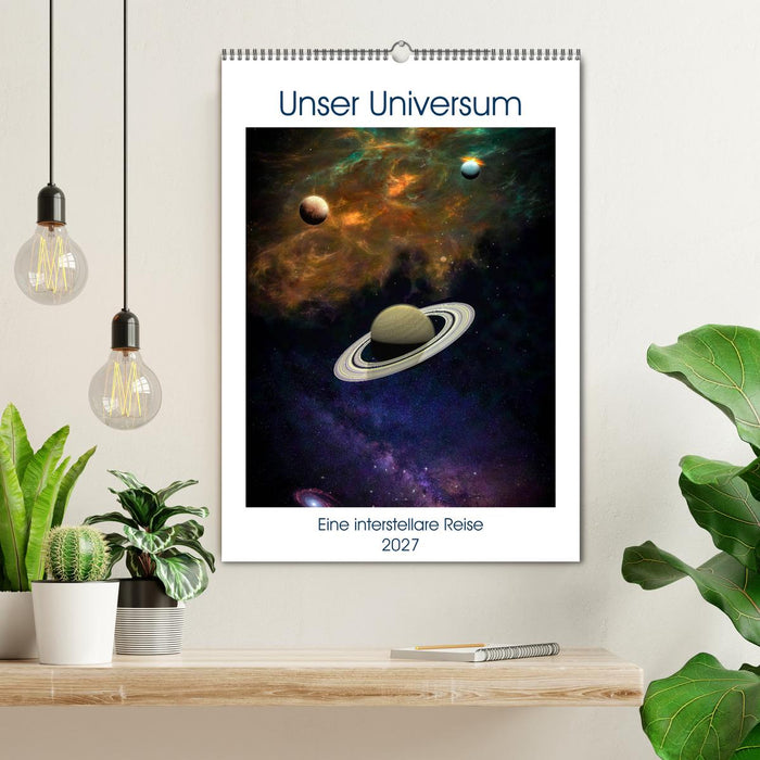Unser Universum eine interstellare Reise (CALVENDO Wandkalender 2027)
