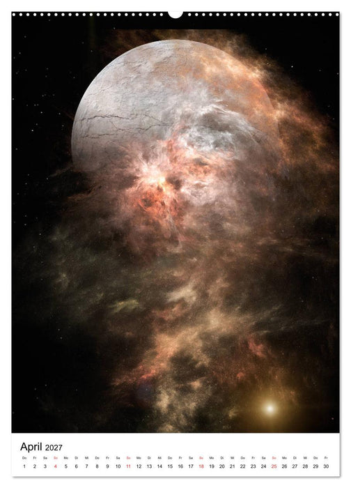Unser Universum eine interstellare Reise (CALVENDO Wandkalender 2027)