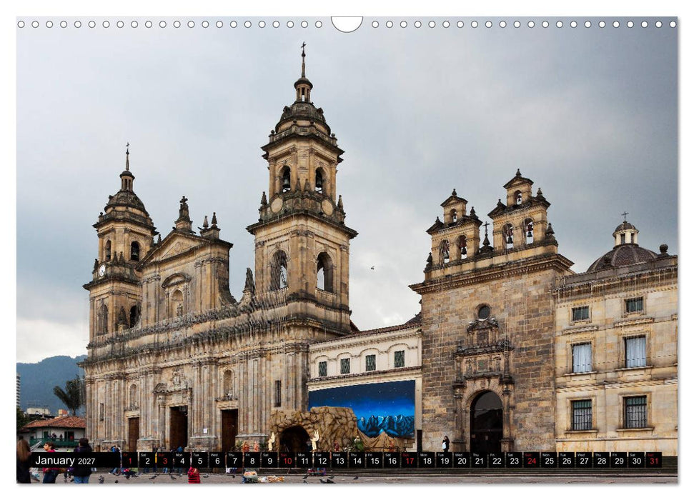 Colombia - An Exciting Journey (CALVENDO Monthly Calendar 2027)