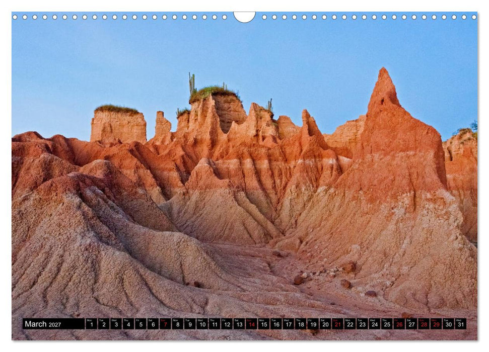 Colombia - An Exciting Journey (CALVENDO Monthly Calendar 2027)