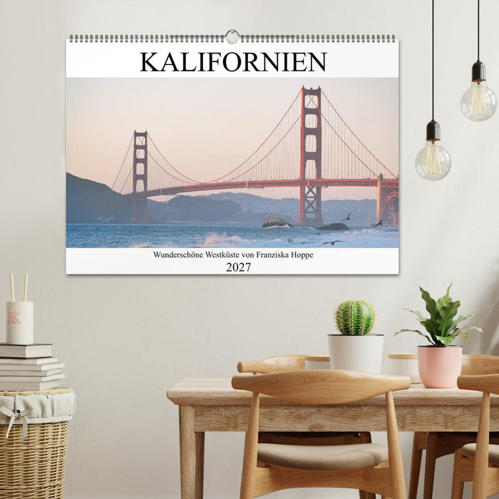 Kalifornien - wunderschöne Westküste (CALVENDO Wandkalender 2027)