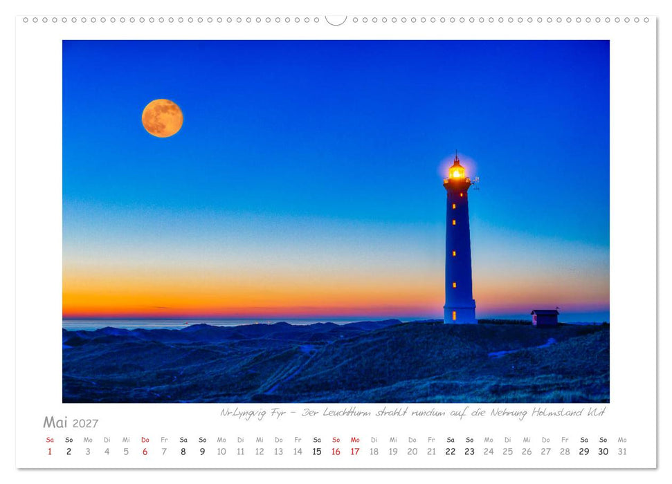 Sehnsucht Westjütland (CALVENDO Premium Wandkalender 2027)