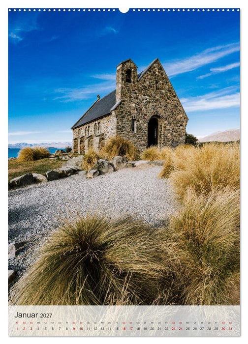 Neuseeland entdecken (CALVENDO Wandkalender 2027)