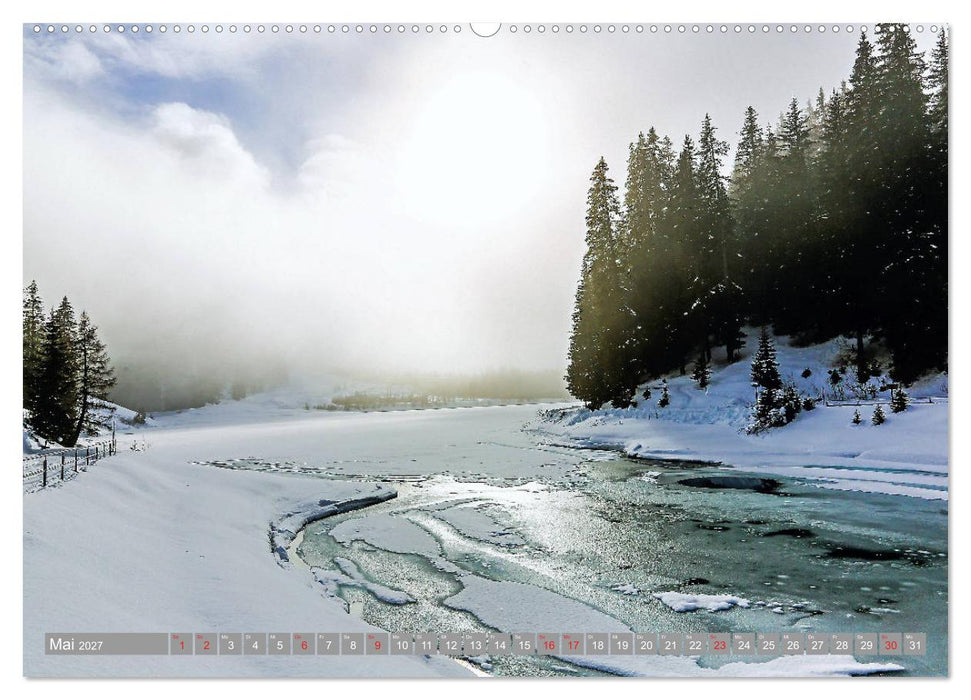 AROSA im Winter (CALVENDO Premium Wandkalender 2027)