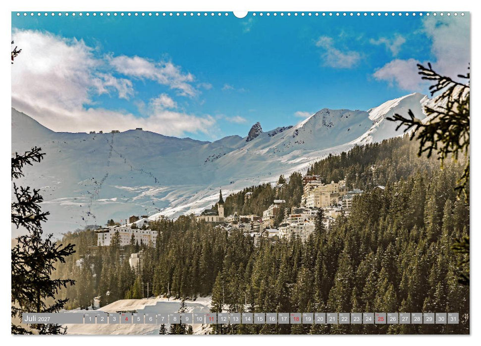 AROSA im Winter (CALVENDO Premium Wandkalender 2027)