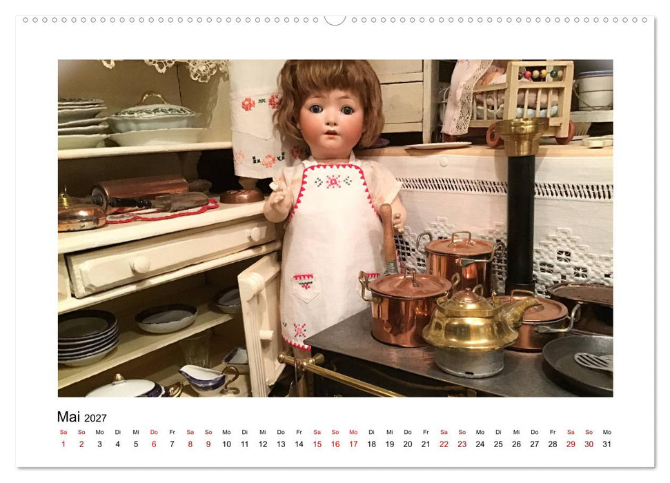Altes Puppengeschirr (CALVENDO Premium Wandkalender 2027)
