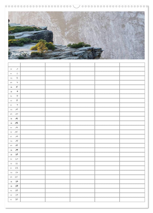 Kalifornien - Familienplaner 2027 (CALVENDO Premium Wandkalender 2027)